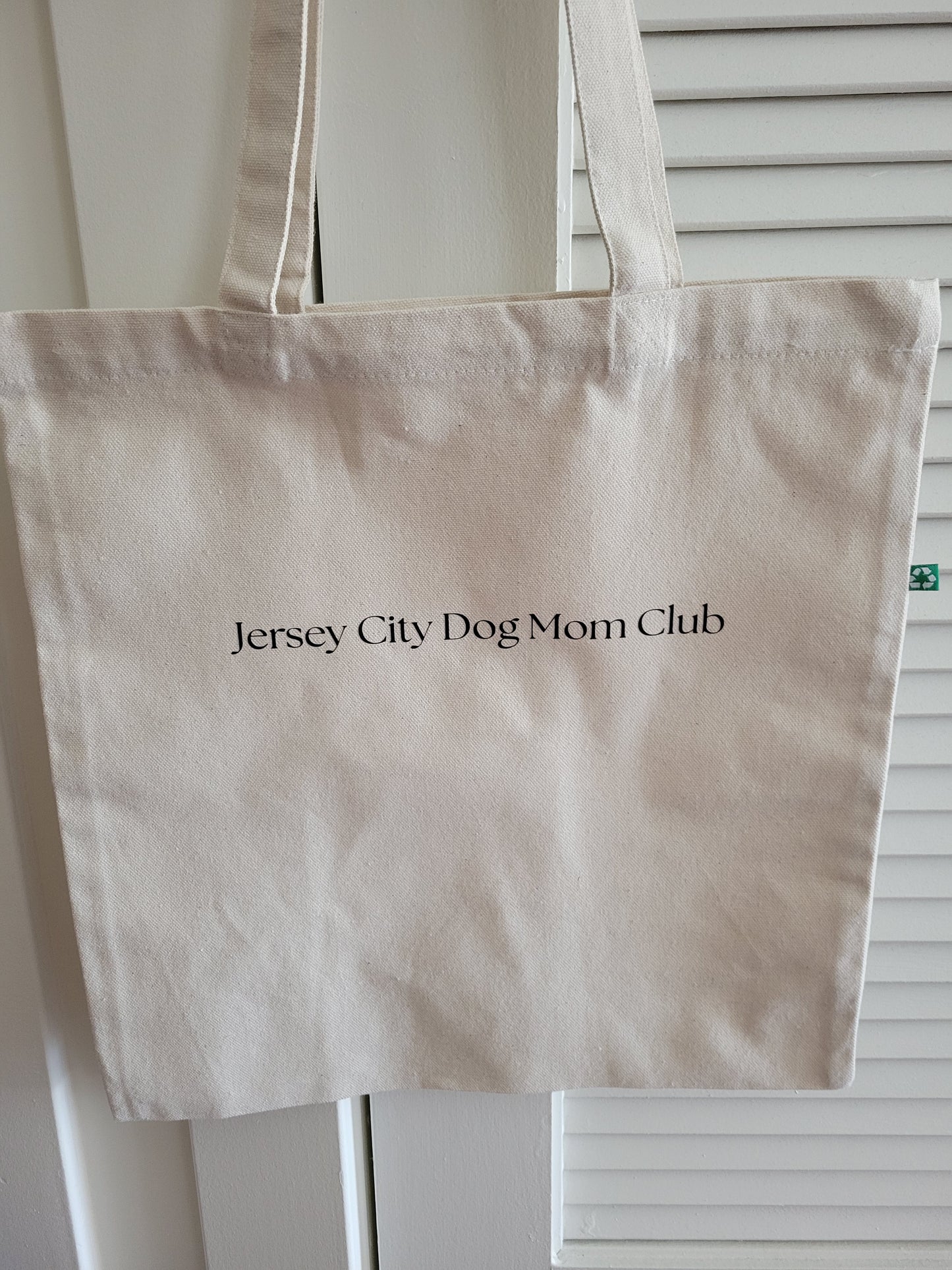 Jersey City Dog Moms Club tote