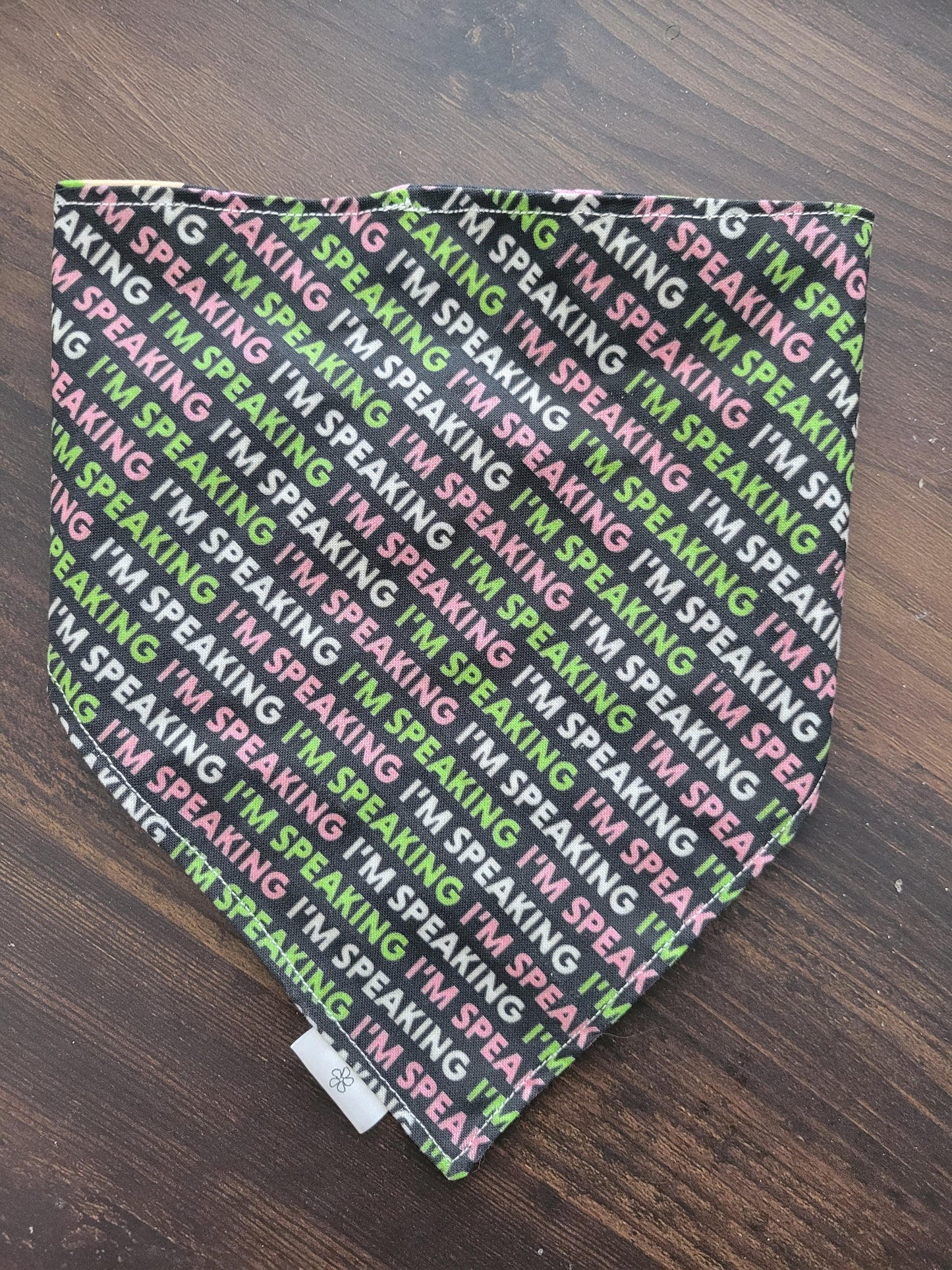 I'm Speaking bandana