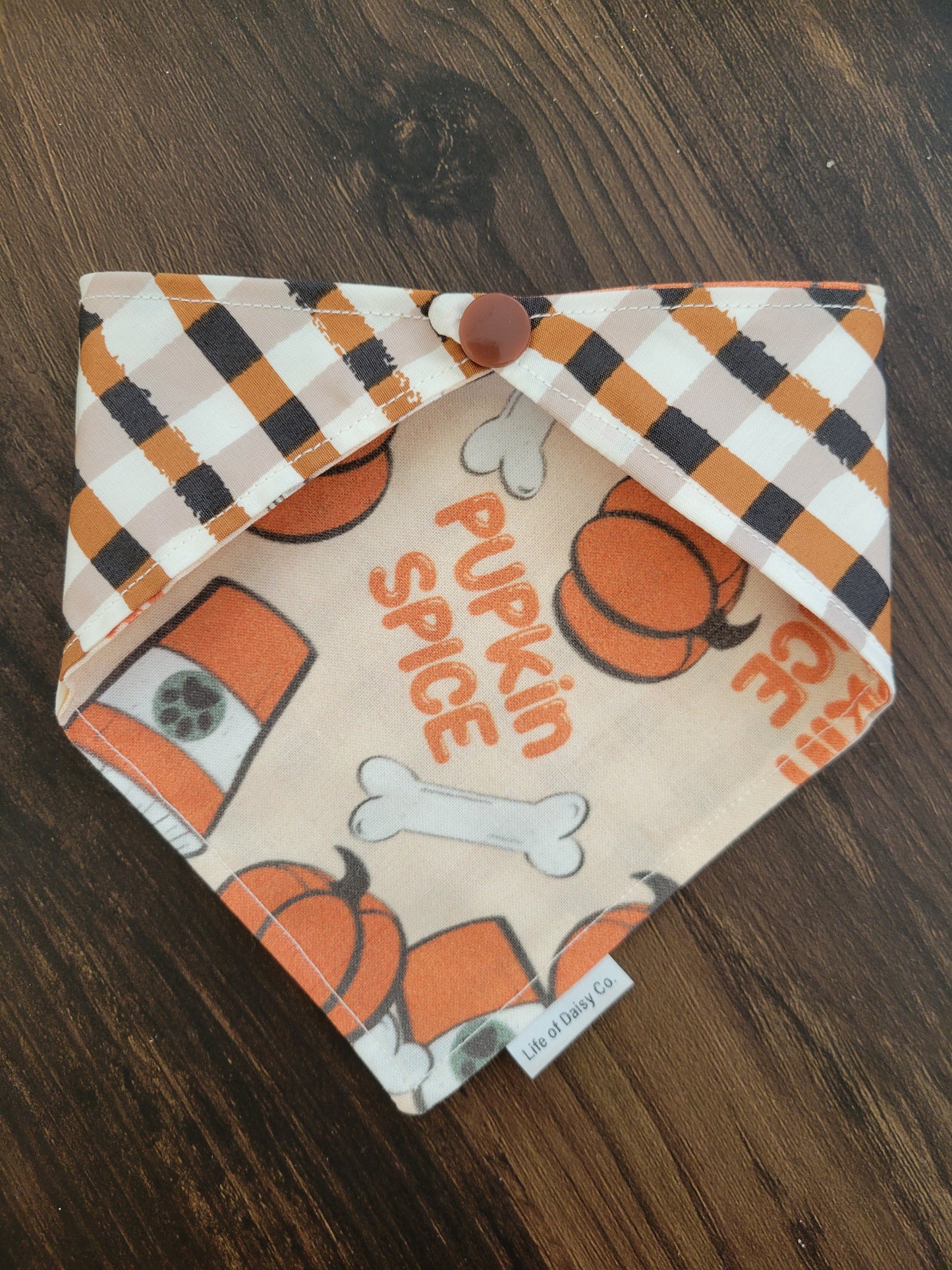 Pupkin Spice Latte bandana