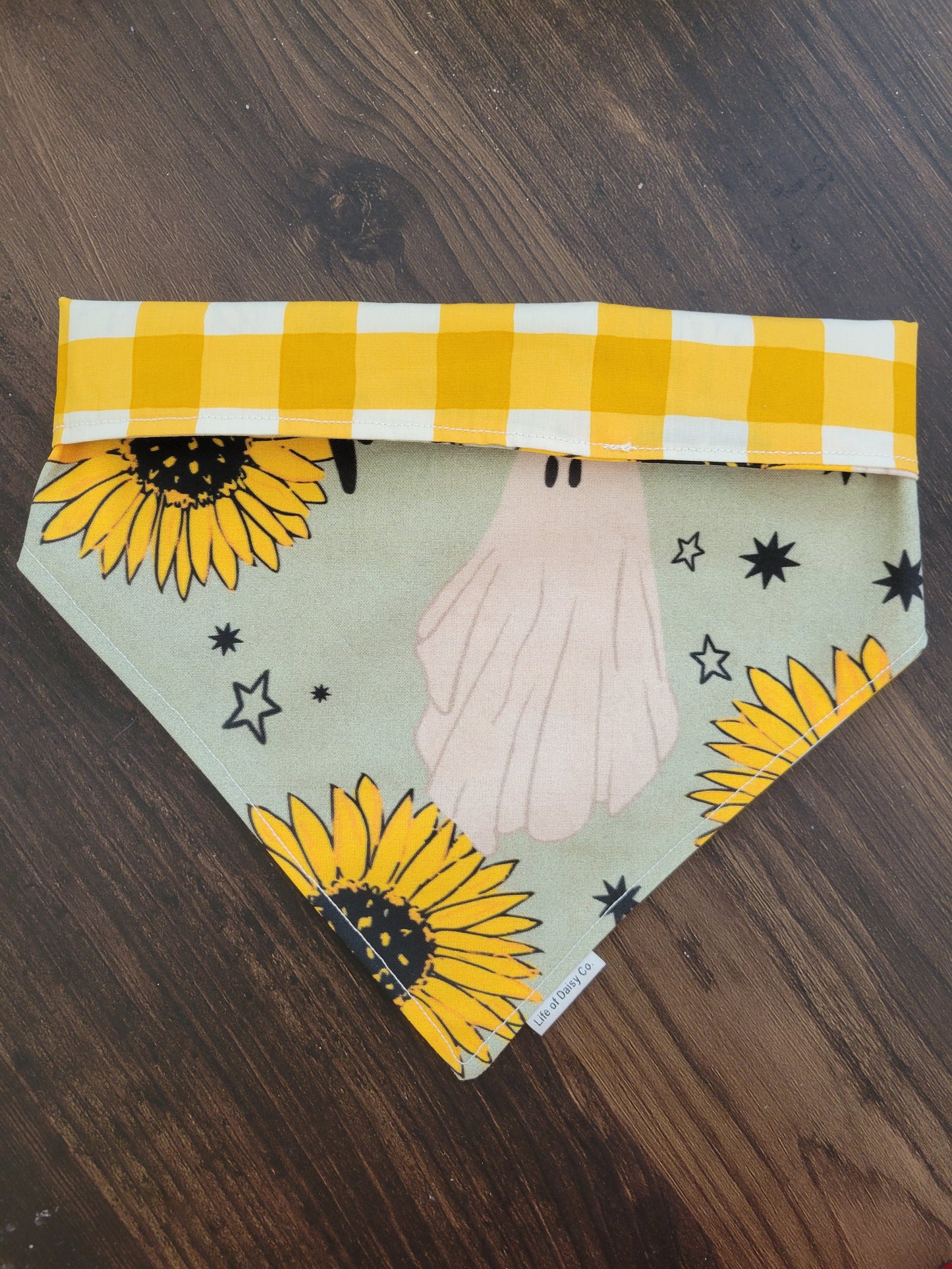 Ghouls N Flowers bandana