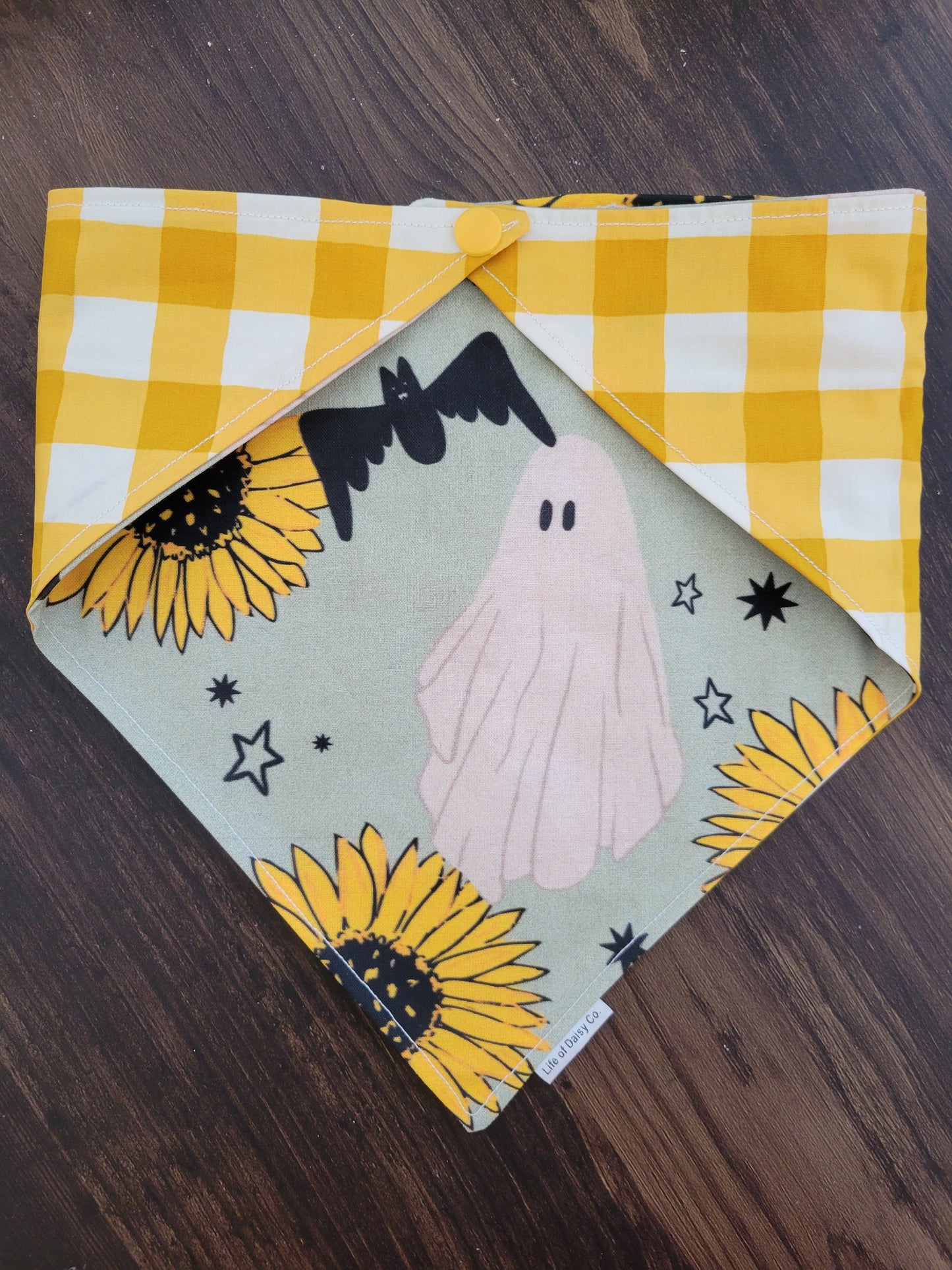 Ghouls N Flowers bandana