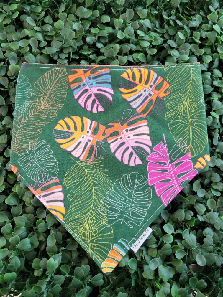 Miami Palm Leaf bandana