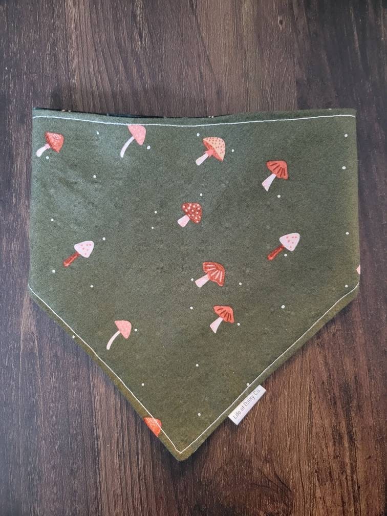 Mushrooms n' Flowers bandana