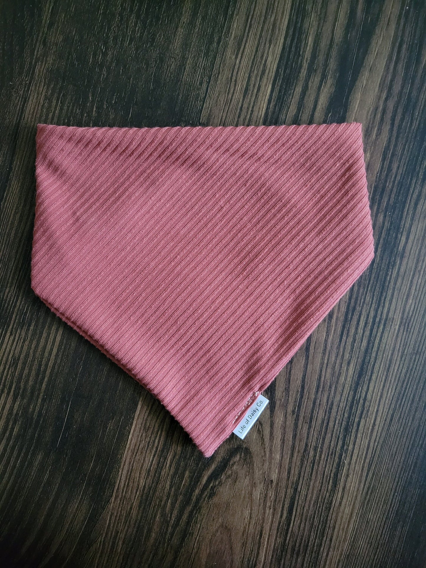 Knit cozy bandanas