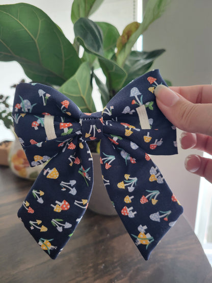 Enchanted over the collar bow