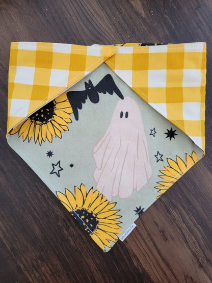 Ghouls N Flowers bandana