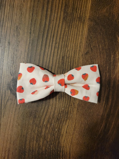 Dipped Strawberries over the collar bow