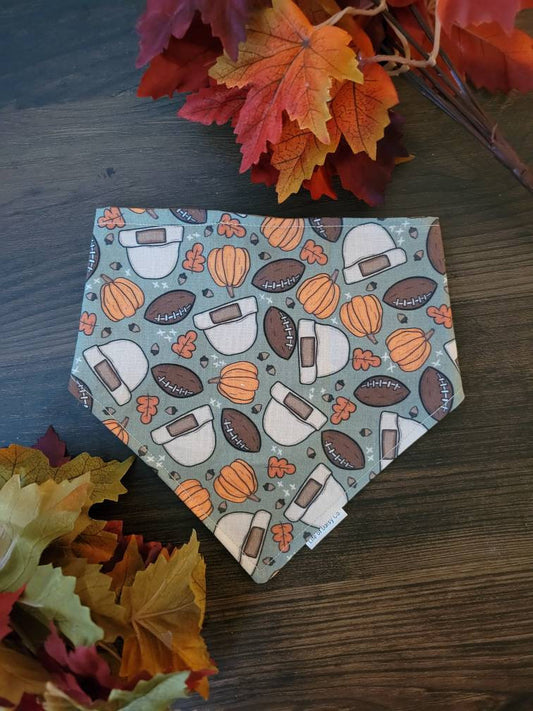 Football Season dog bandana