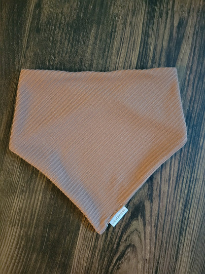 Knit cozy bandanas