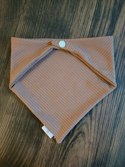 Knit cozy bandanas