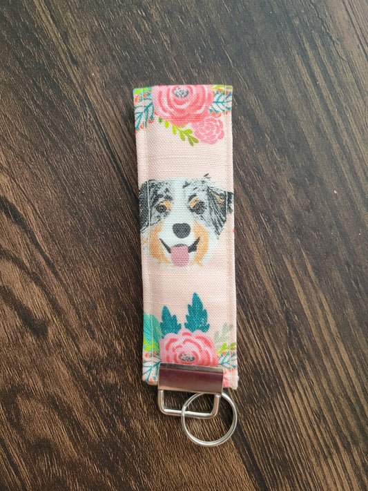 Australian Sheperd keychain