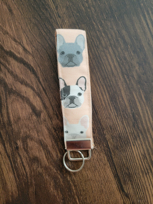 French Bulldogs keychain